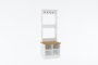Hanah Home Mare Hall Stand Zafiro y Blanco